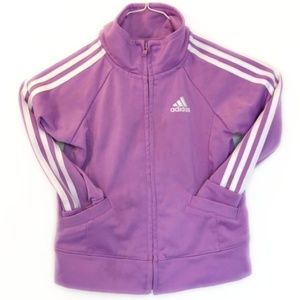 Adidas Purple Kids Track Jacket - 24 Months
